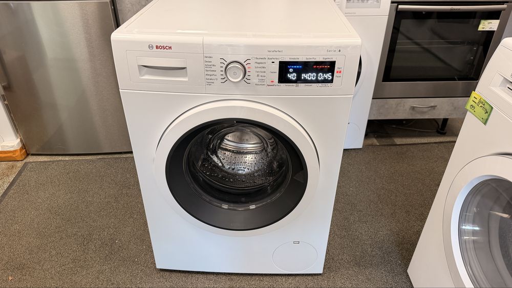 А+++ Инверторна пералня Bosch serie 8 ,9 кг, 1400 об/мин ,vario perfect ,MADE IN GERMANY