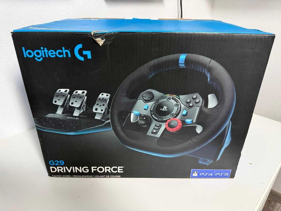 Volan Logitech G29 cu pedale si schimbator