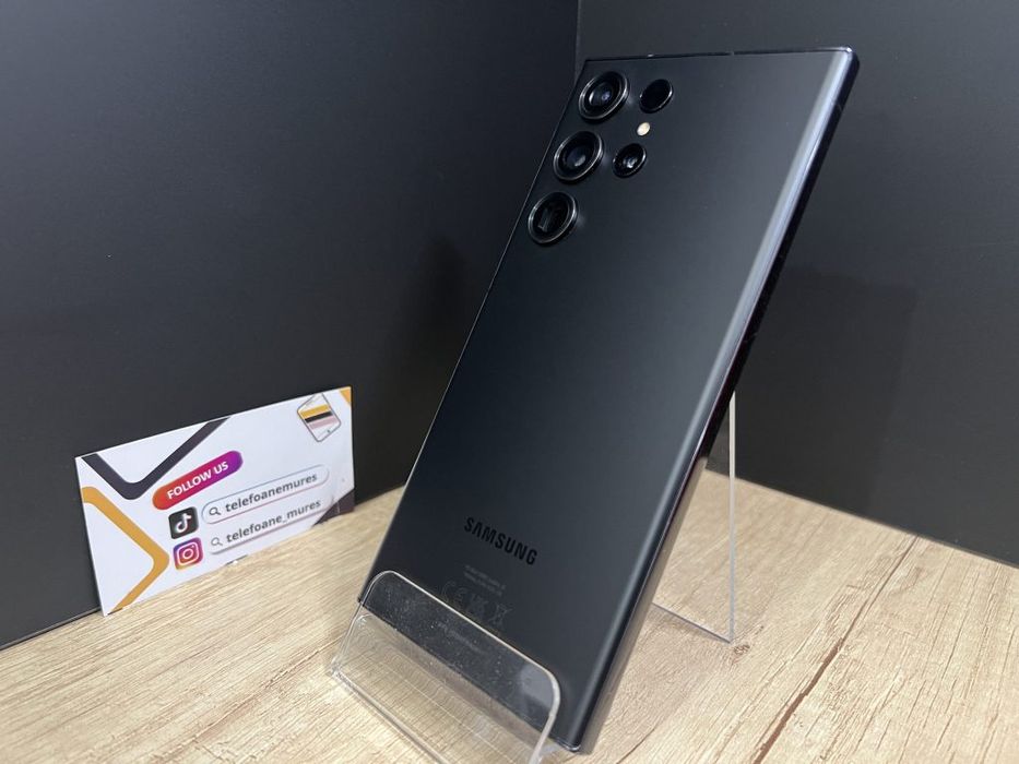 Samsung Galaxy S23 Ultra 256Gb Phantom Black Second-Hand Bun 3 ani gar