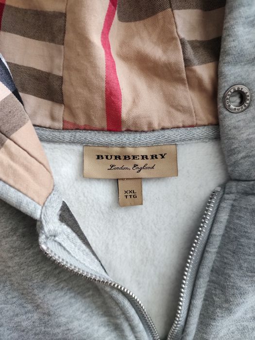 hanorac Burberry zip up Fit L-M