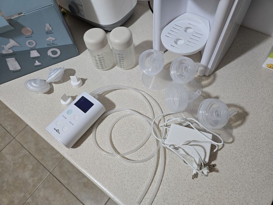 Pompa san dubla  portabila Spectra 9 Plus