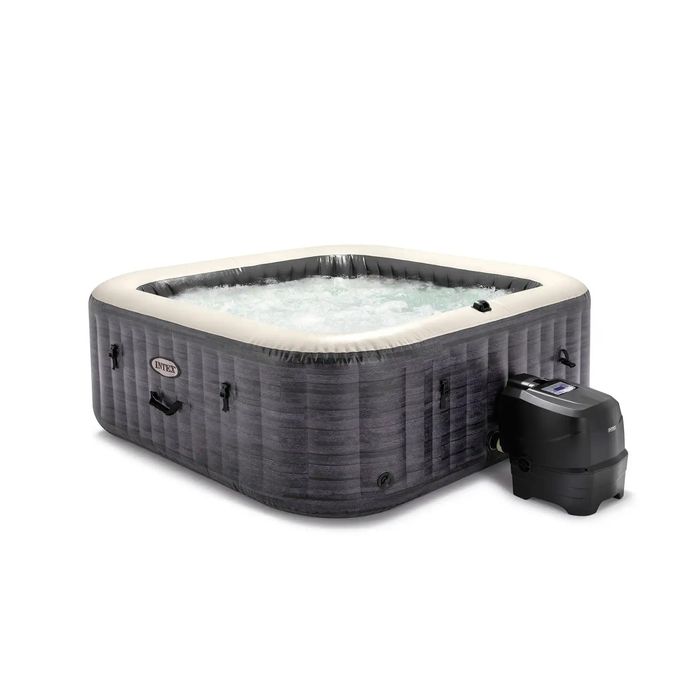 Надуваемо джакузи Intex PureSpa Greystone Bubble Deluxe, 6 места, 239