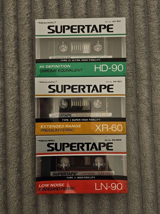 3 Casete Audio SUPERTAPE