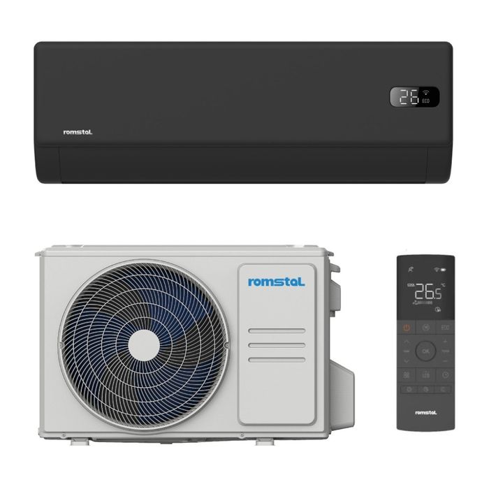А+++Нов инверторен климатик ROMSTAL/Midea Ecovent 800 12000 BTU