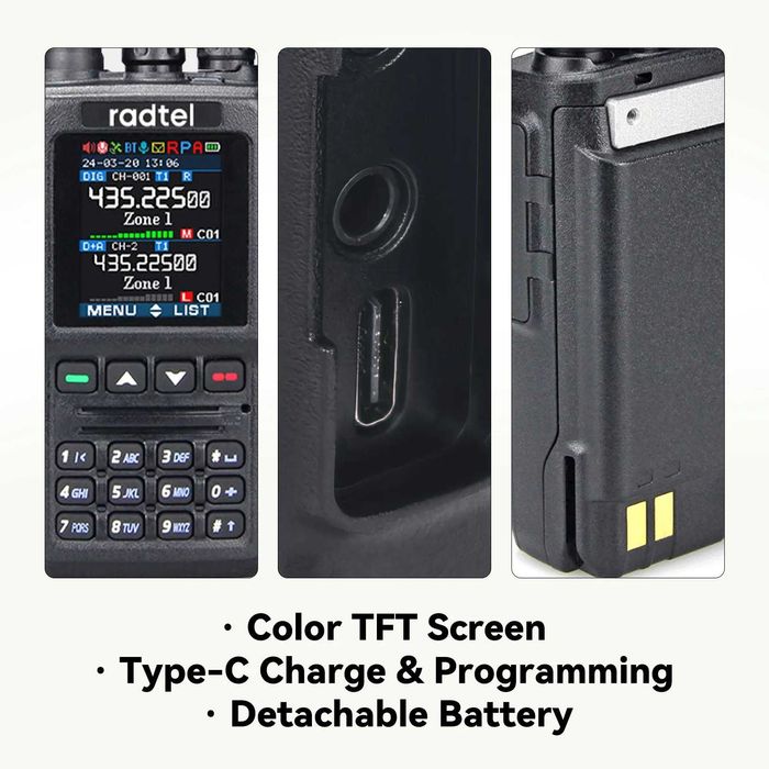 Радиостанция Radtel RT-7D DMR+Analog