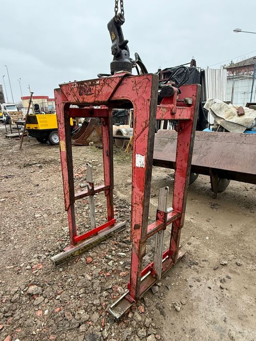 Graifer rotativ paleti macara kishofer 1100