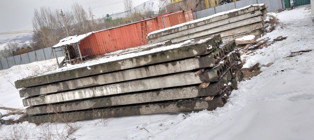 Плиты перекрытия бу