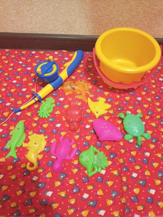 Детская игра рыбалка