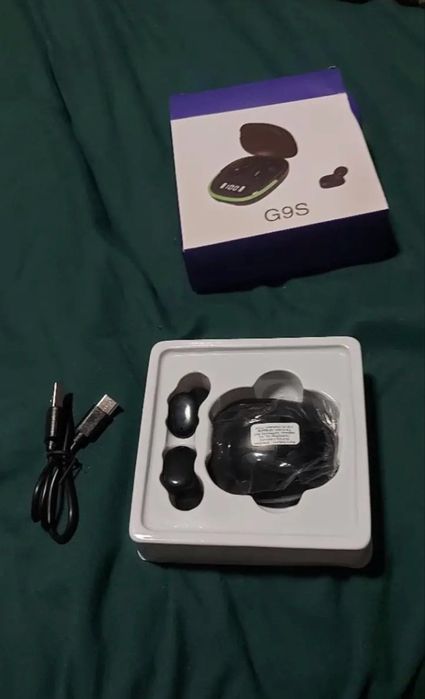 Bluetooth TWS слушалки с LED дисплей – Type-C – iOS/Android