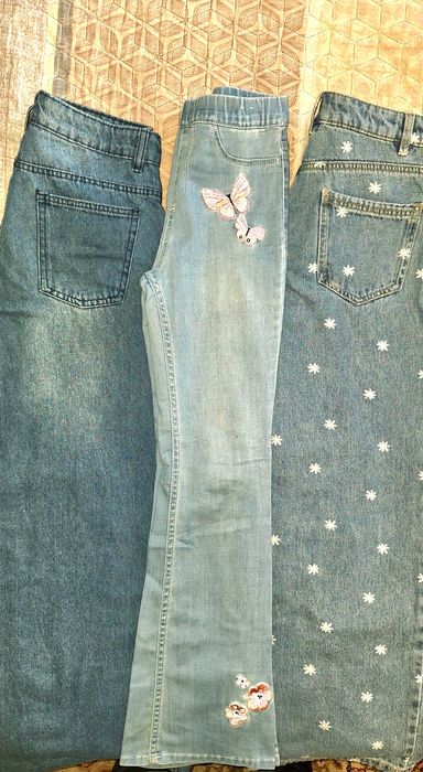 Дънки за момиче 140см,152см