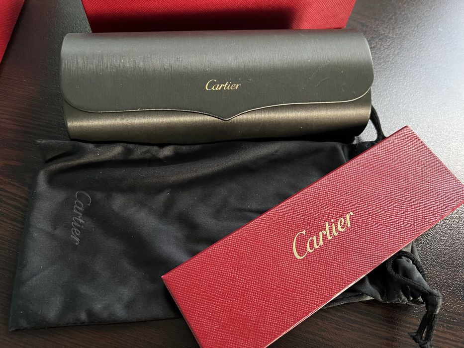 Слънчеви очила Cartier - Butterfly - Golden Panthère de Cartier
