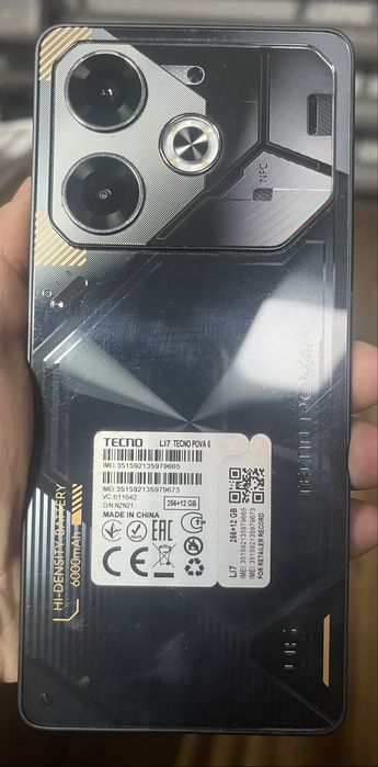 Продаю смартфон Techno Pova 6