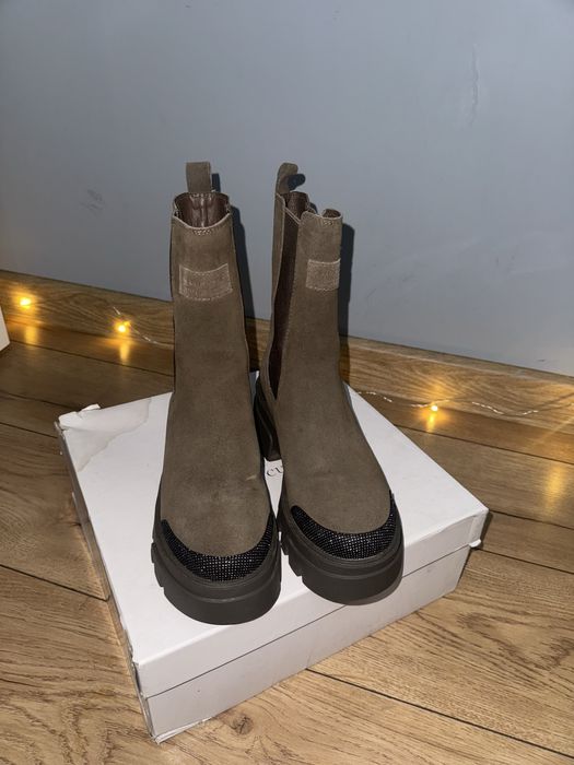 Женские сапоги весна-осень