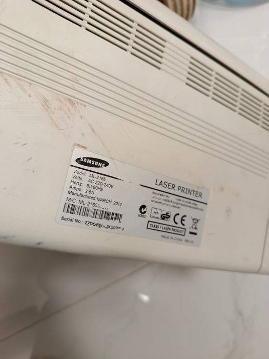 Лазерный монохромный принтер Samsung ML-2165 (б/у)