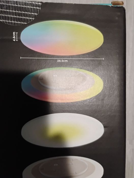 Plafoniera led rgb smart