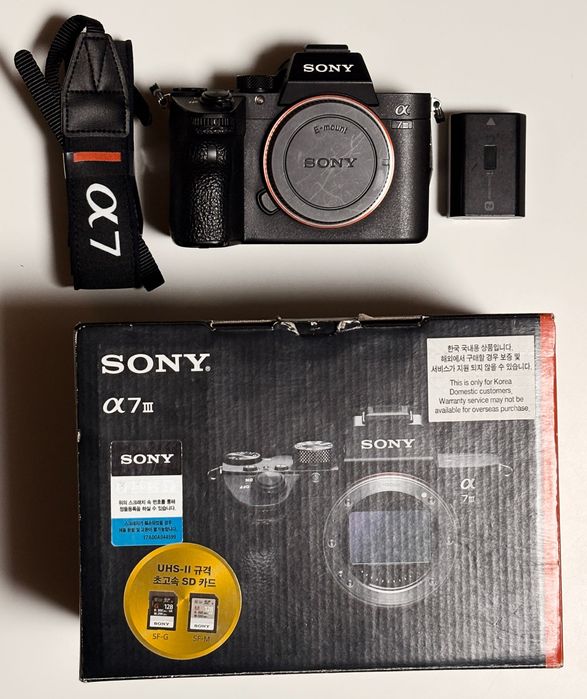 Sony A7iii Mirrorless 24MP, BODY, impecabil