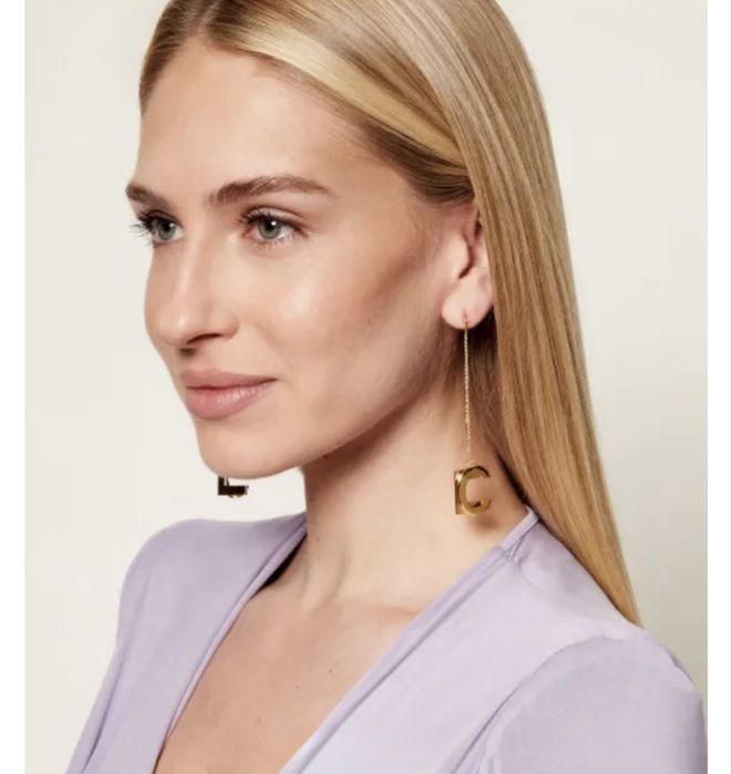 ELISABETTA FRANCHI Оригинални обеци, купени за 220€, продават се 140€