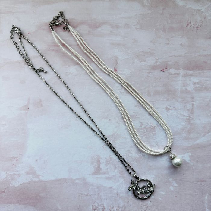 Украшения на шею 2 в 1 (набор)