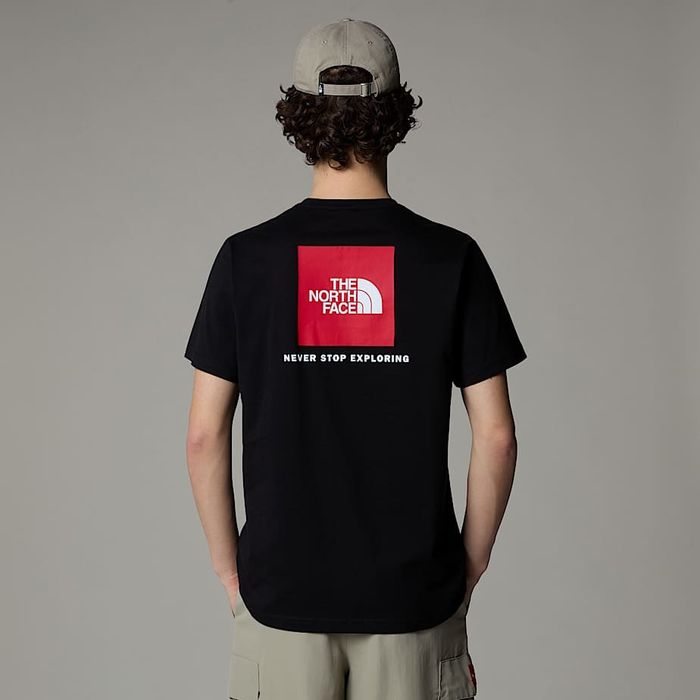Tricou The North Face original,bumbac, cu imprimeu pe spate