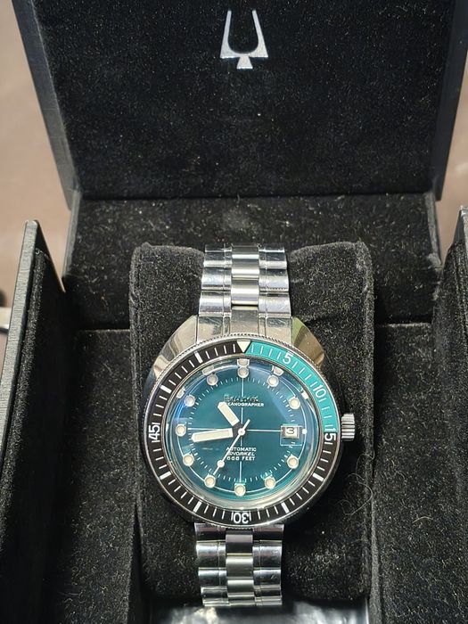Bulova oceanographer diver