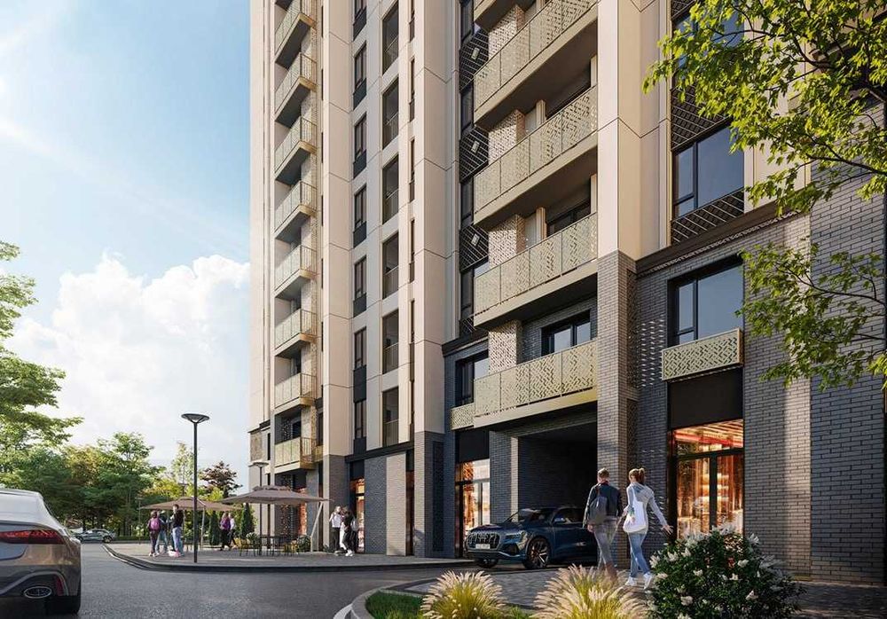 СОВРЕМЕННАЯ  3х-комнатная 62,68м²- Яшнабад -BI SANAT -Ипотека(XS)