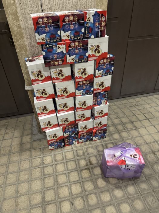 Kinder Joy stranger things ! Странные вещи ,1500 коробок