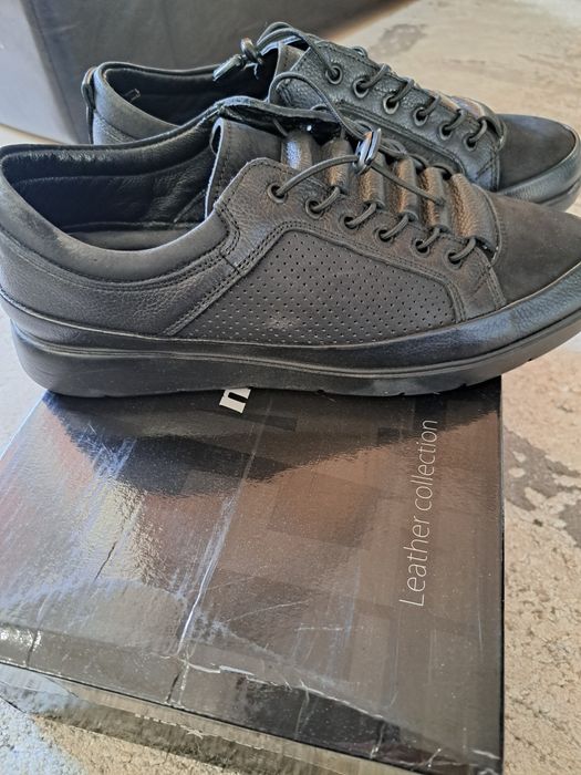 Мъжки обувки от естествена кожа