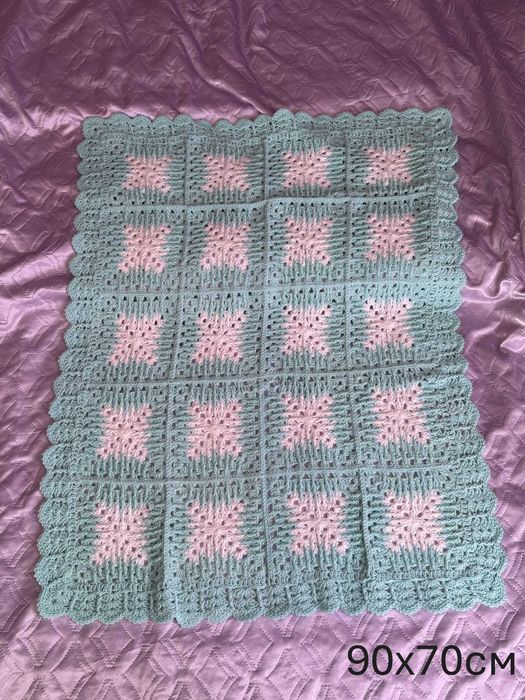 Ръчно изплетени детски пелени