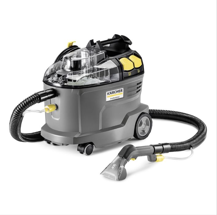 Închiriez aspirator injecție-extracție Karcher Puzzi 8/1 tapițerie, saltele, canapele, scaune, auto, posibilitate livrare la domiciliu contra-cost