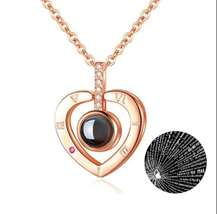 Подарок для девушки кулон "Я люблю тебя"