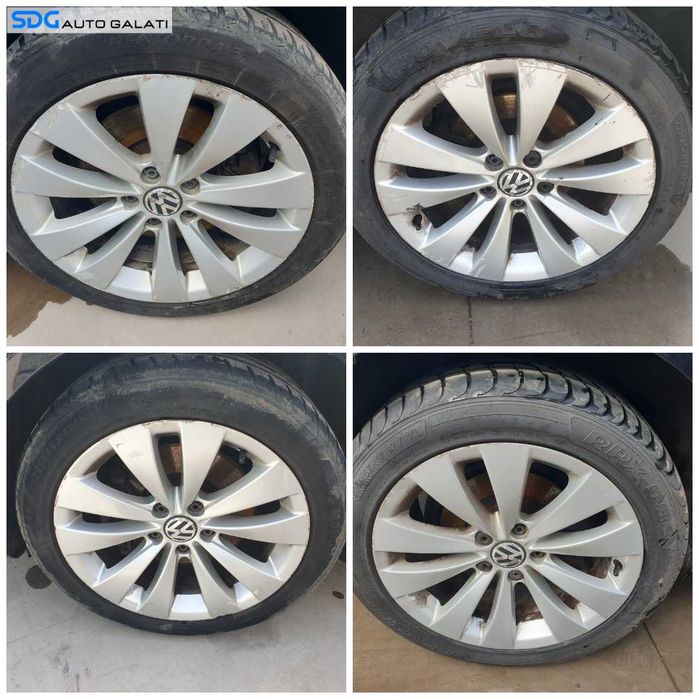 Set 4 Jante Janta Roata Roti Aliaj 235 45 17 R17 5x112 CB 57.1 Volkswagen Golf 6 2008 - 2013 (dot 2018-2025) [Q5941]