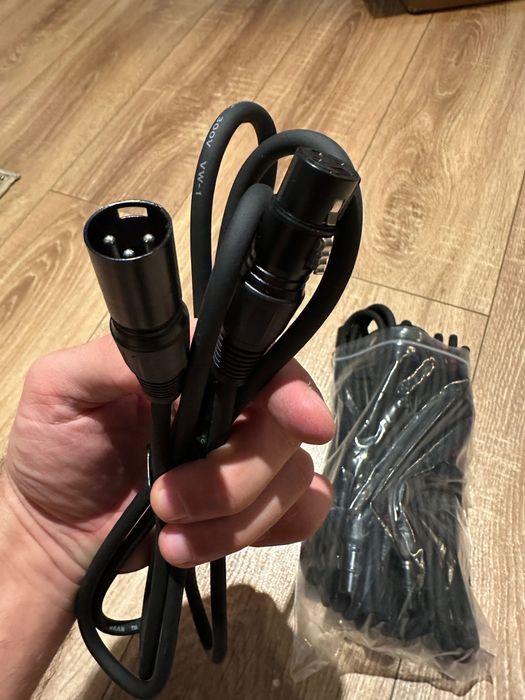 Cabluri DMX noi. Cabluri lumini. Lungime 2 metri