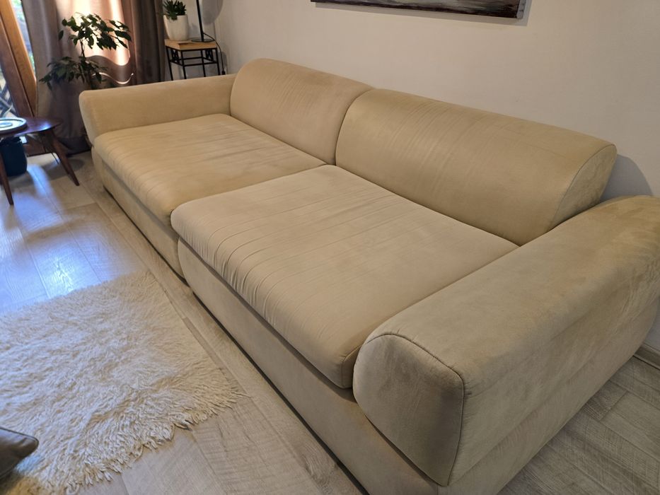 Canapea fixa din velur
