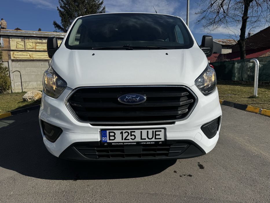 Ford Transit CUSTOM 2.0 tdci,6 locuri plus marfa,inmatriculat,an fabricatie 08.2020,euro 6