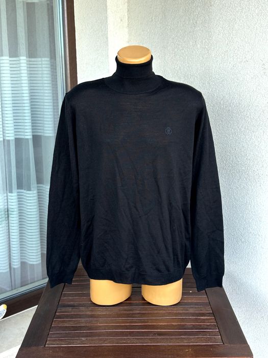 Мъжки поло пуловер Roberto Cavalli (Made in Italy)- размер L/XL, Отлично състояние / Оригинален