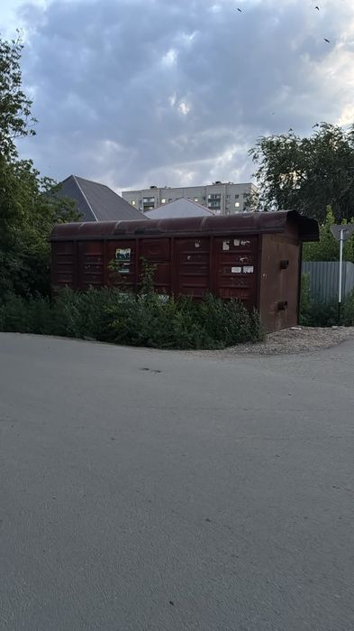 Металлический гараж