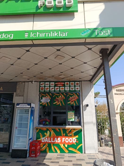 Tayyor biznes fasdfood sotiladi srochno arzon narxda