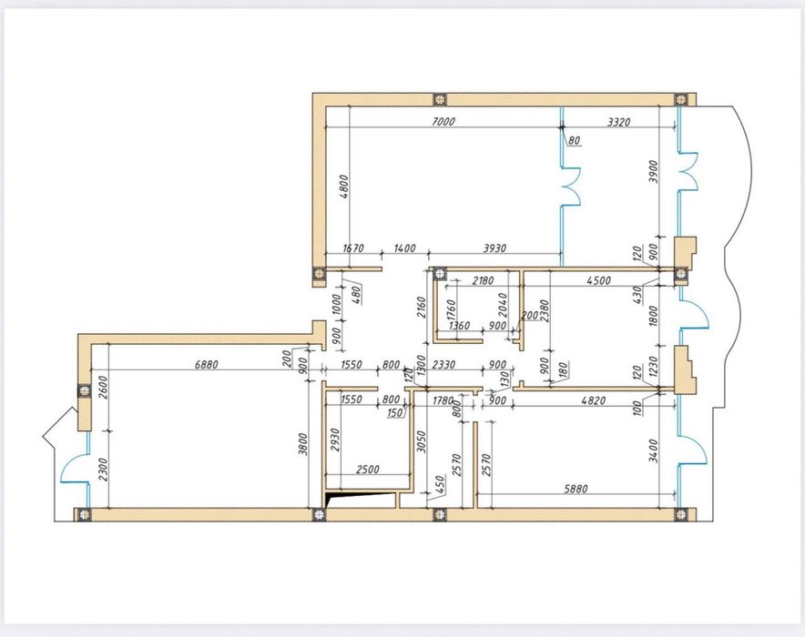 4 комнатная ЖК Milano