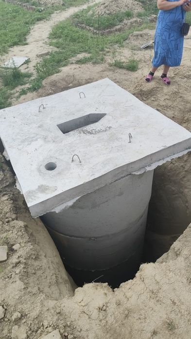 Бетонные  кольца