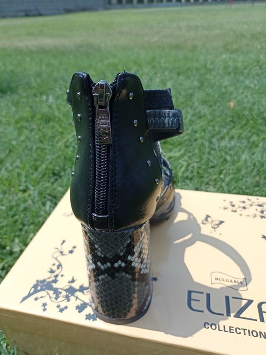 Дамски сандали на висок ток