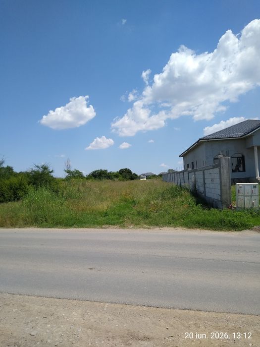 Teren Bragadiru Ilfov Str. Jadului  la asfalt între Safirului și Diamantului, km .10, vizavi de Leroy Merlin, până în centură