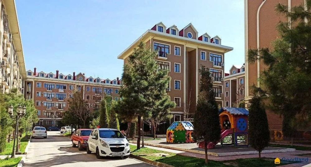 4-комнатная 107 м² с мебелью и техникой. ЖК Замок Счастья, Юнусабад 17