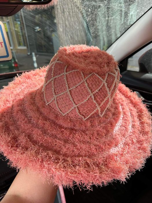 Плажна Барби шапка