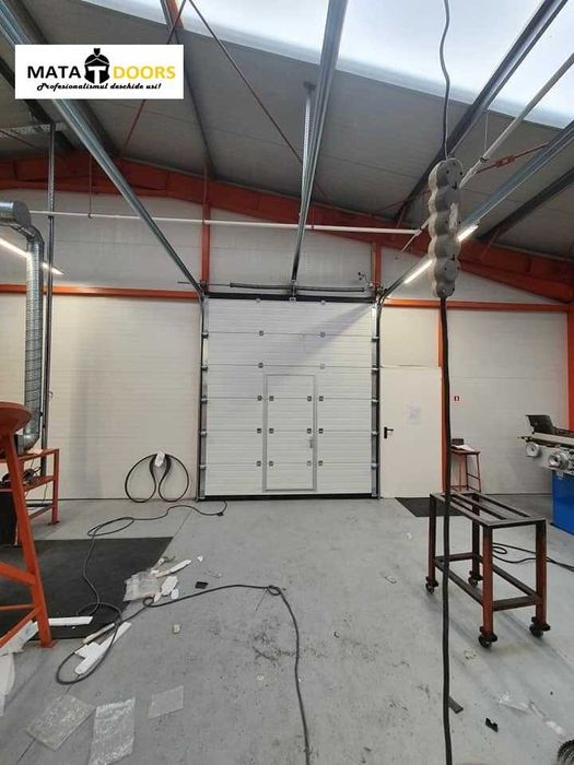 Usa L4xH4 antracit. Usi garaj/hale/rezidentiale/industriale/sectionale