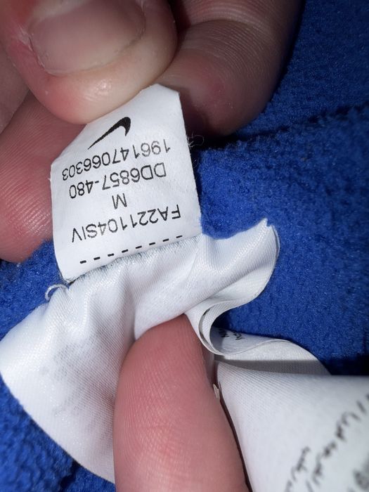 Яке Nike ThermaFit Тъмносиньо М размер