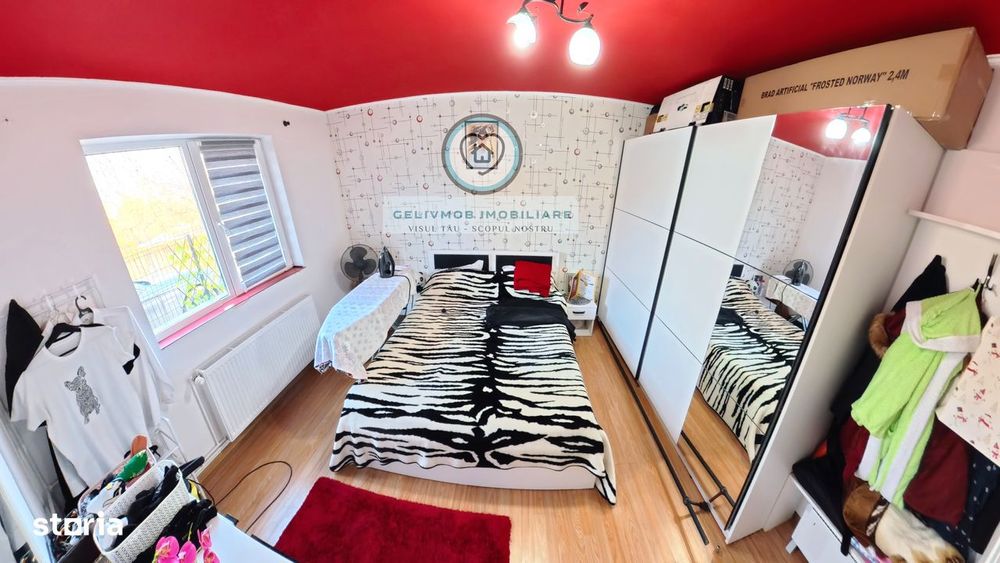 Casă P+M com. Drăgănești,mobilată, utilată + BONUS teren intrav 863 mp