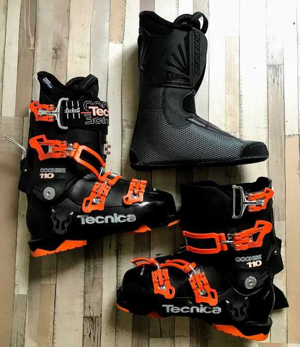 Чисто нови пистови ски Rossignol 4s / Ски обувки - Tecnica Cochise 110