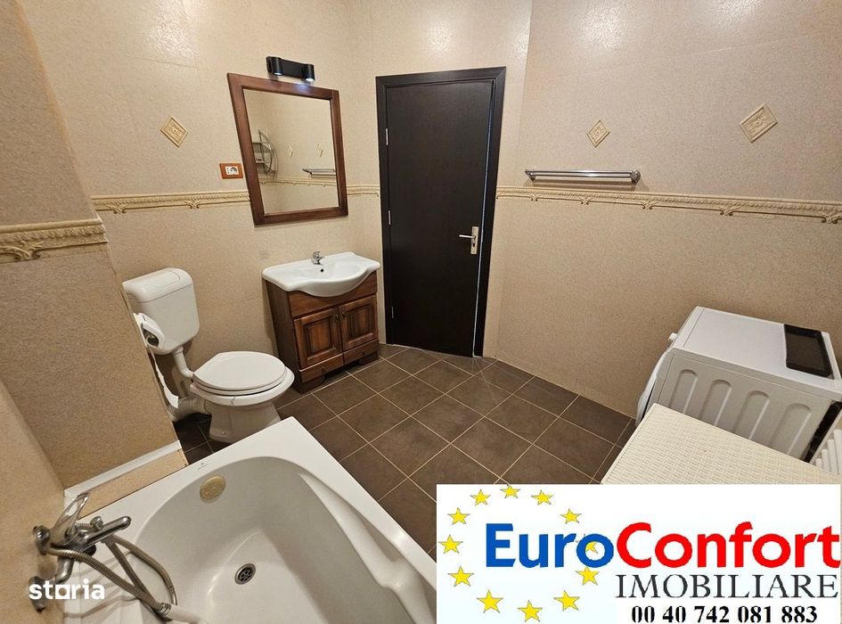 Inchiriez apartament 3 camere Ared Uta, terasa mare