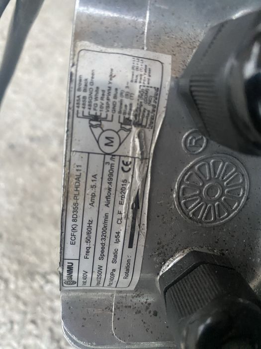 Промышленный вентилятор/двигатель