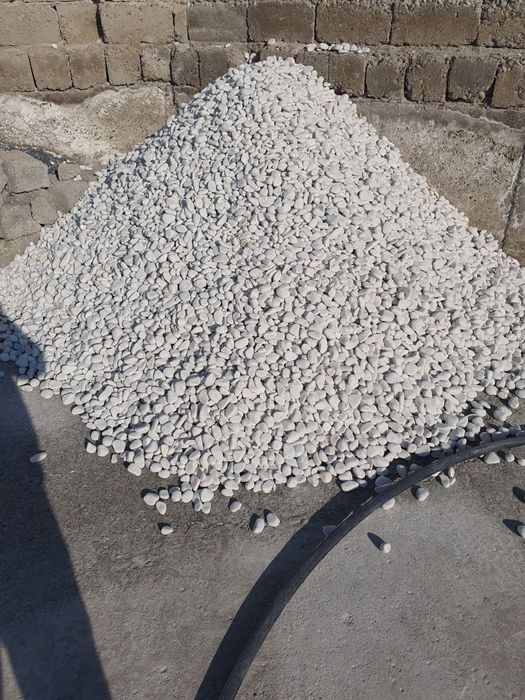 Декоратив ландшафтни белый камен галка